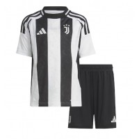 Dětský fotbalový dres Juventus 2024-25 Domácí Krátký Rukáv (+ trenýrky)